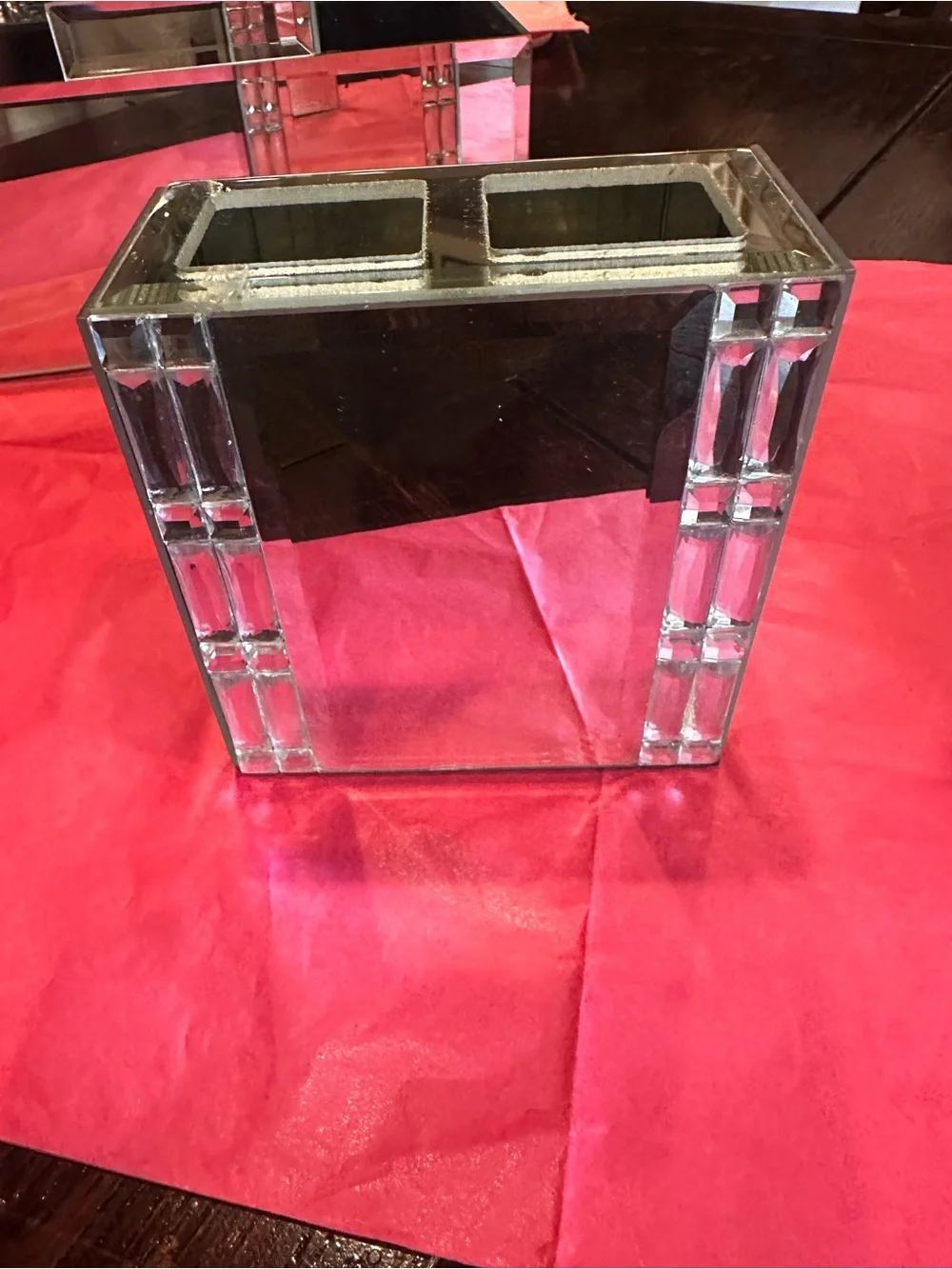Mirrored 3 Pc. Vanity Set